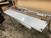 Hally Stainless Steel Double Deck Overshelf 12" x 72" x 32"  - 3