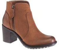 Natural Reflections Side-Zip Ankle Boots for Ladies,&nbsp;Size 8, E-Commerce Return, Sold as is
