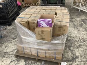 Pallet of (43) Cases of Disposable Vinyl Gloves