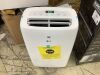 LG 6,000 BTU Portable Air Conditioner Cools 250 Sq. Ft. with Dehumidifier in White  - 3