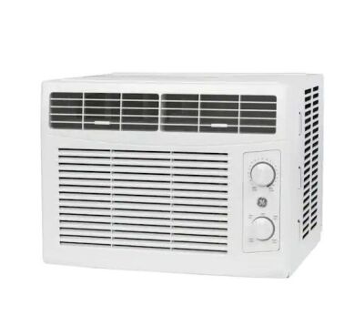 GE 5,000 BTU 115V Window Air Conditioner Cools 150 Sq. Ft. in White 