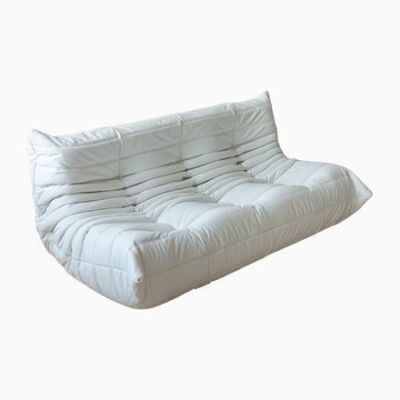 Armless Bean Bag Chair 3-Seat Togo