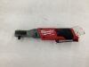 Milwaukee M12 Fuel 3/8" Ratchet, Tool Only  - 3