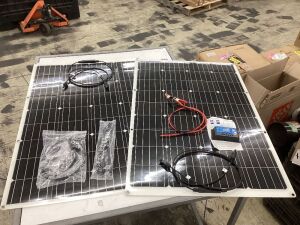 Flexible Solar Panels, 26.5" x 40.25" 