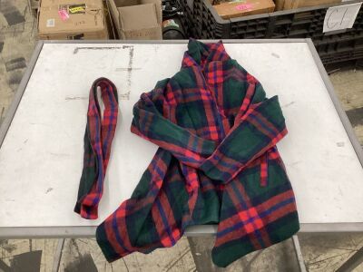 Plaid Jacket, Medium 