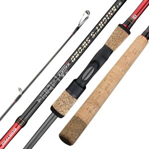 BERRYPRO Salmon & Steelhead Spinning Rod IM8 Carbon Walleye Fishing Rod 10'6"