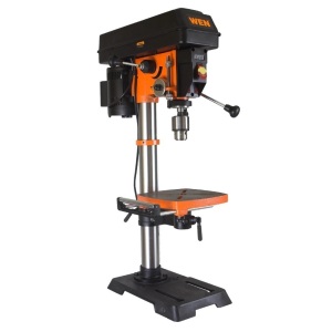 WEN 4214T 5-Amp 12-Inch Variable Speed Cast Iron Benchtop Drill Press with Laser and Work Light