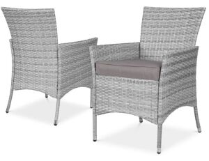 Wicker Patio Dining Chairs, Set of 4 - No Hardware 