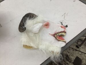 White Goat Mask