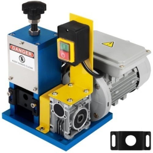 Portable Powered Electric Wire Stripping Machine 1/4hp Electric Cable Stripper. Appears New. E-Commerce Return