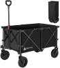 Hikenture Heavy Duty Collapsible Wagon with All-Terrain Wheels - New