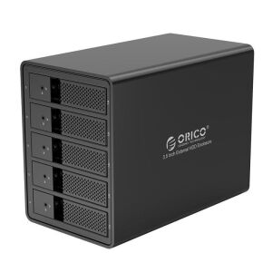 Orico 5 Bay External 3.5" Hard Drive Enclosure 