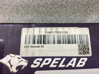 Spelab ccv reroute kit