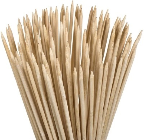 Lot of (2) Bamboo Marshmallow Roasting Sticks, 36" Long, 110 per Pack - NEW&nbsp;