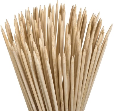 Lot of (2) Bamboo Marshmallow Roasting Sticks, 36" Long, 110 per Pack - NEW 