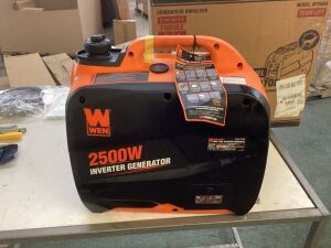 WEN DF250iX Super Quiet 2500-Watt Portable Dual Fuel Inverter Generator with Fuel Shut-Off and CO Sensor