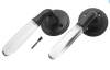 Glass door lever with black finish pack of 1