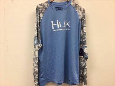 Huk Mossy Oak Double Header Long Sleeve, XL, E-Commerce Return