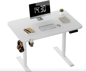 Electric Height Adjustable Standing Desk, 