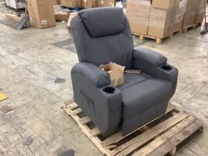 Power Lift Recliner Chair with Heat & Massage 