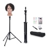 Klvied Reinforced Wig Stand Tripod Mannequin Head Stand