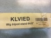 Klvied Reinforced Wig Stand Tripod Mannequin Head Stand - 2