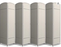 Sorbus 8 Panel Room Divider 6 ft. Tall