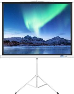 LopBast 100" Projector Screen with Stand 