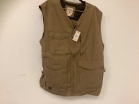Red Head Khaki Vest, Size L, Appears New