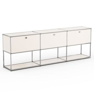 89.56'' Wide 3-Shelf Credenza Office Storage Cabinets