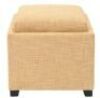 Safavieh Harrison Gold Storage Ottoman&nbsp;