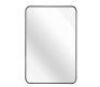 Ta. 24 in. W x 32 in. H Black Rectangle Framed Mirror&nbsp;