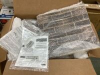Pleasant Hearth Firebrick Panel Set for 32 in. Zero Clearance Ventless Dual Fuel Fireplace Insert - One Piece Broken&nbsp;