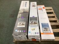 Lot of (8) Boxes of Lifeproof Vinyl Flooring, 3 Styles&nbsp;