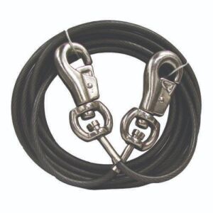 Boss Pet Super Beast Tie-Out 40 Foot Cable for up to 250lbs 