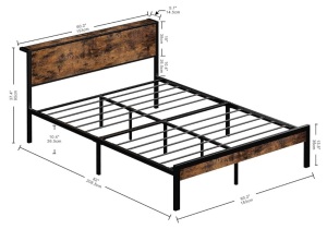 LIKIMIO Queen Bed Frame