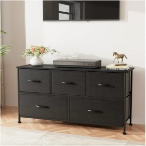 Homall 5 Drawer Fabric Dresser