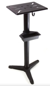 WEN 4288T Cast Iron Bench Grinder Pedestal Stand with Water Pot