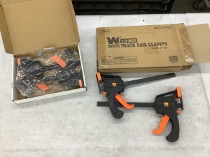 (2) 2-Packs of Track Saw Clamps