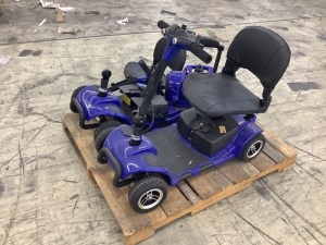 Lot of (2) Mobility Scooters. One Complete and One for Parts