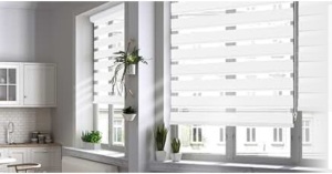 Persilux zebra blinds 70"x72" white