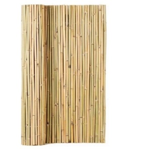 Mininfa Natural Rolled Bamboo Fence 2X4M