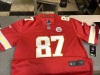 Men's Kansas City Chiefs Travis Kelce Red Game Jersey size XL - 2