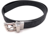 Michael Kors Womens Reversible Belt&nbsp;MK Logo Silver Buckle, Large - New