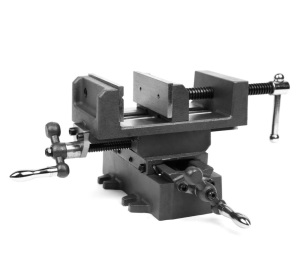 WEN CV414 4.25 in. Compound Cross Slide Industrial Strength Benchtop and Drill Press Vise