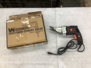 WEN 3670 Variable Speed Electric Fiber Cement and Siding Shear