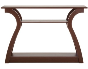 47in 3-Shelf Entryway Display Console Accent Table