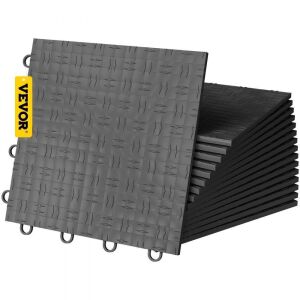 VEVOR Garage Tiles Interlocking, 12'' x 12'', 50 pcs