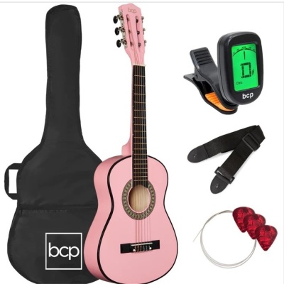 Kids Acoustic Guitar Beginner Starter Kit with Carrying Case - 30in $89.99