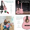 Kids Acoustic Guitar Beginner Starter Kit with Carrying Case - 30in $89.99 - 2